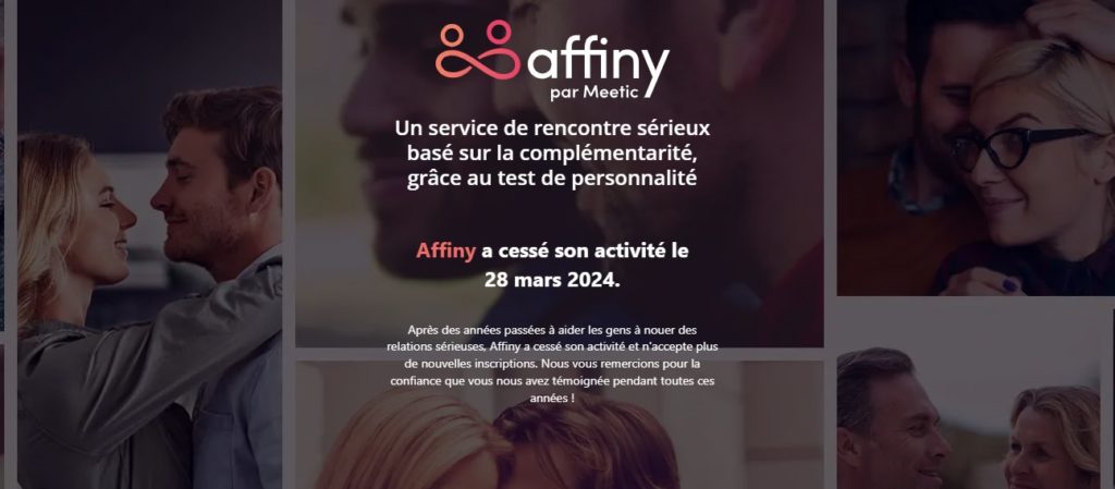 affiny cesse son activité le 28 mars