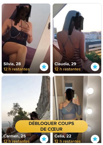 les coups de coeur tinder