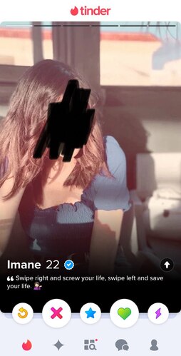 tinder profil swipe