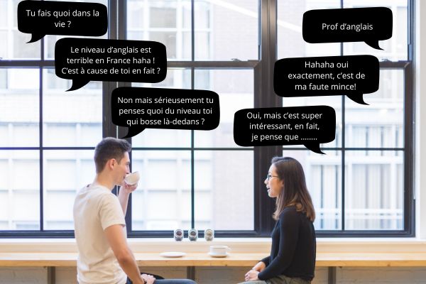 prof d'anglais sujet conversation